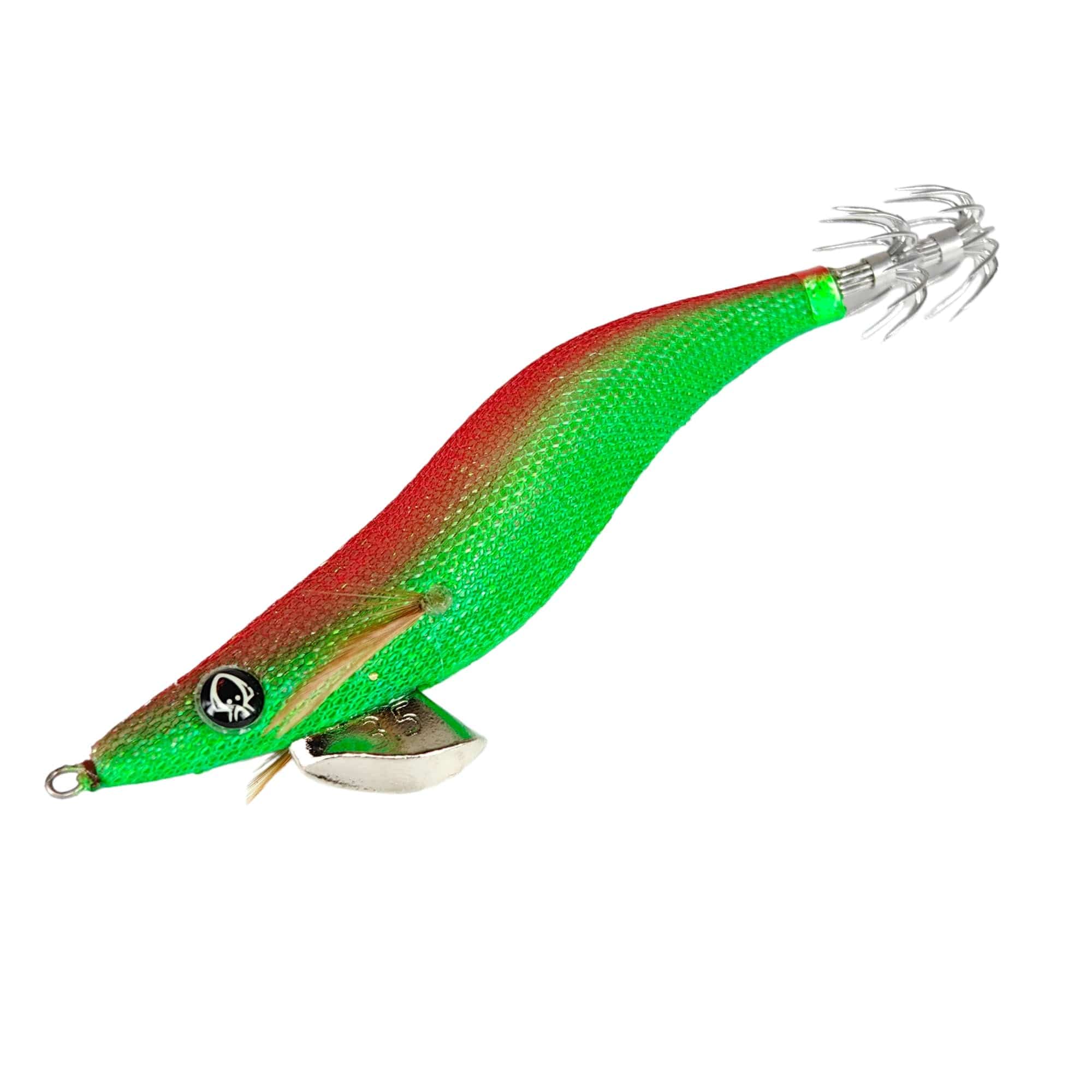 RUI SQUID JIG PURPLE FOIL KR128 SIZE 3.5 EGI FISHING LURE - Foto 6