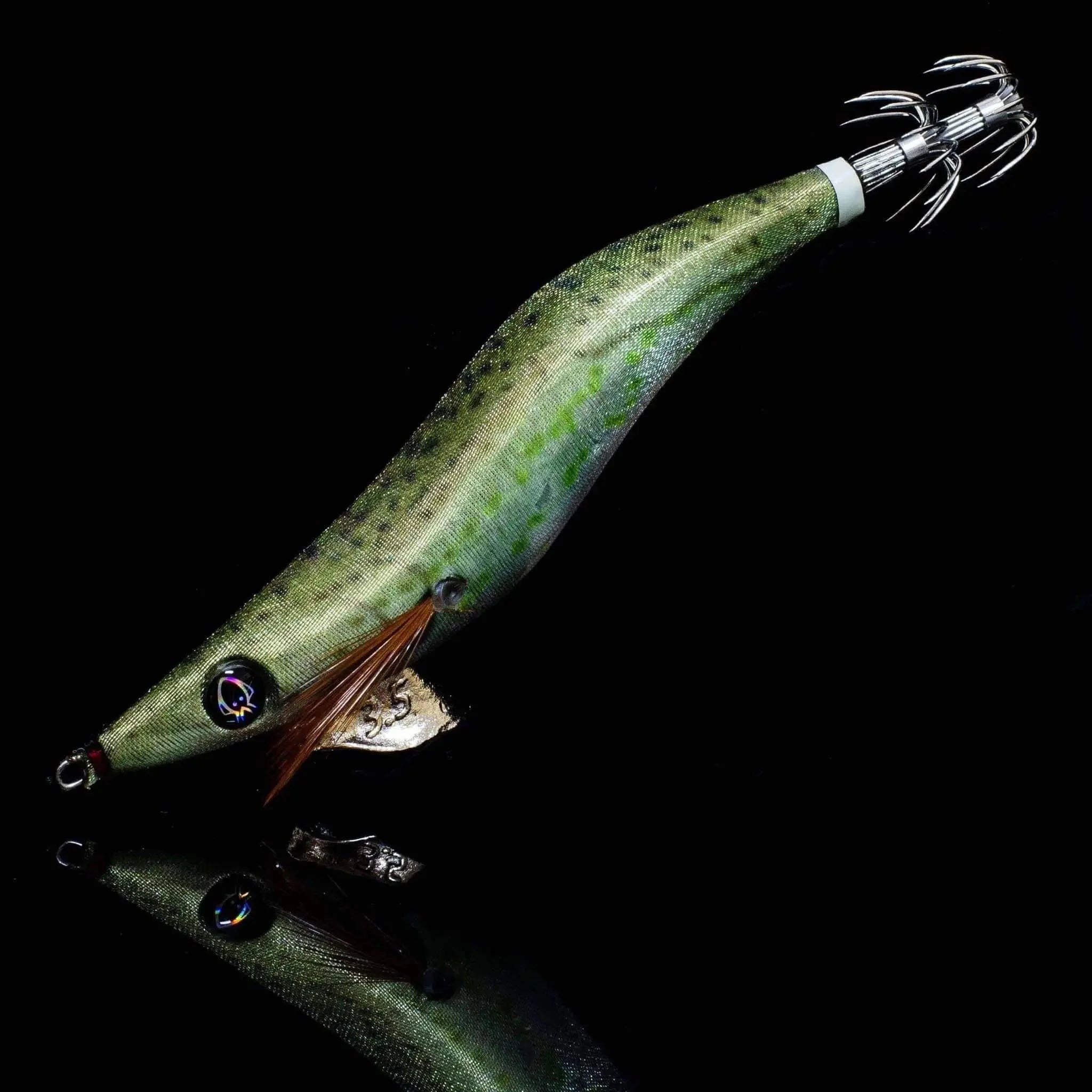 RUI GS10 King George Whiting Silver Belly natural colour squid jig product photo for Western Port, Port Phillip Bay and clear-water Australian calamari