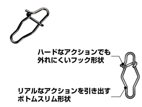 Daiwa Accessory Daiwa Eg-snap Size S/M Bulk Pack for squid jigs egi fishing lures
