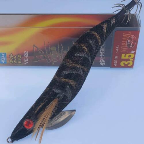 Harimitsu Size 3 15g Harimitsu Sumizoku RUI Special Color VE22-BM AKA BATMAN Squid Jig Egi Lure