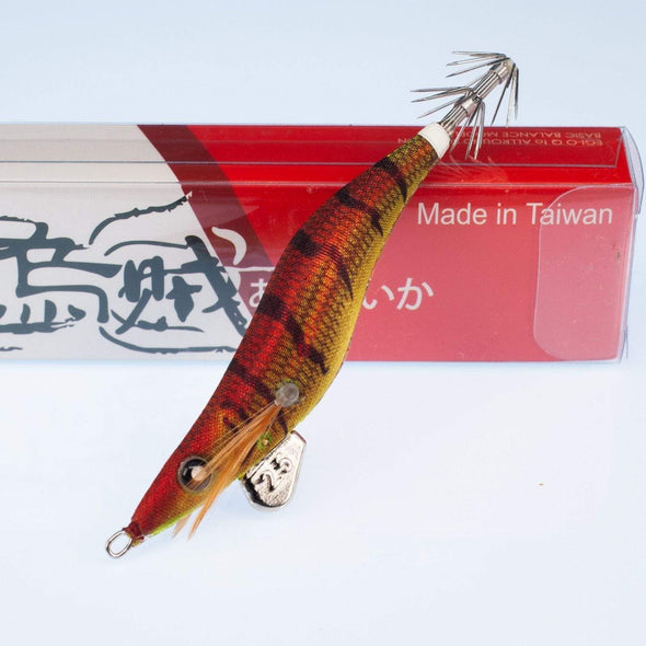 RUI Sporting Goods Fishing Baits, Lures & Flies Jigs 2.5 RUI Squid Jig GS02 RED MULLET RED BELLY Egi Fishing Lure