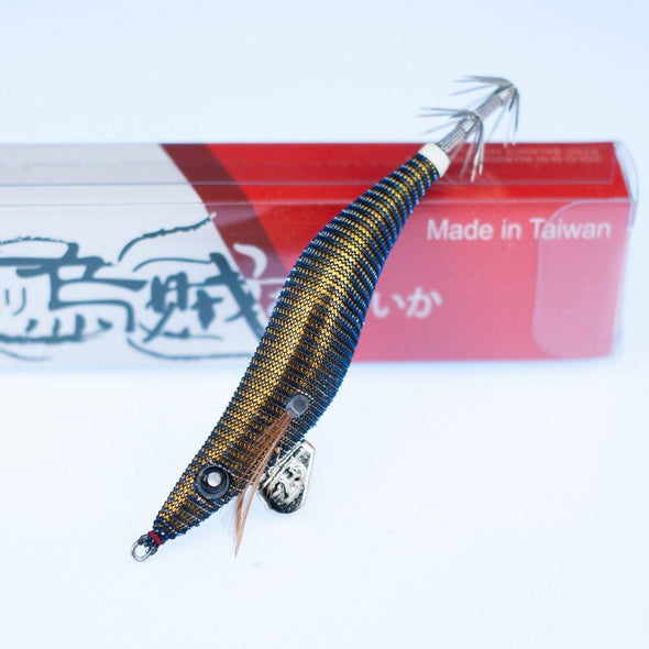 RUI 2.5 RUI Squid Jig KR22 THE RAVEN Blue Turn Silver Gold Belly Egi Fishing Lure