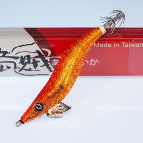 RUI 3.0 RUI Squid Jig KR125 Orange Back Gold Belly Egi Fishing Lure