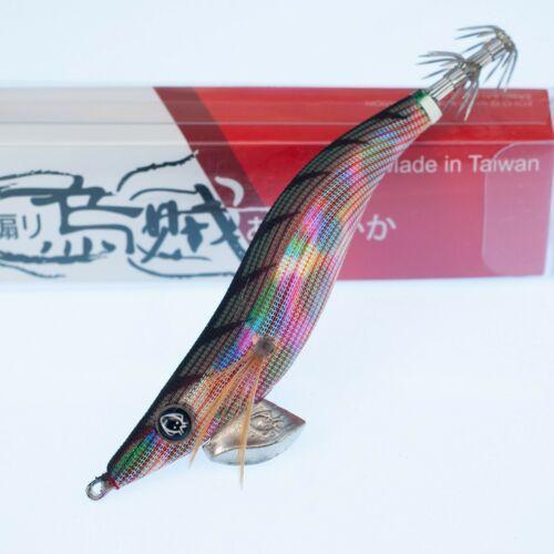 RUI Sporting Goods Fishing Baits, Lures & Flies Jigs 3.0 RUI Squid Jig KR132 RED BACK RAINBOW BELLY Egi Fishing Lure