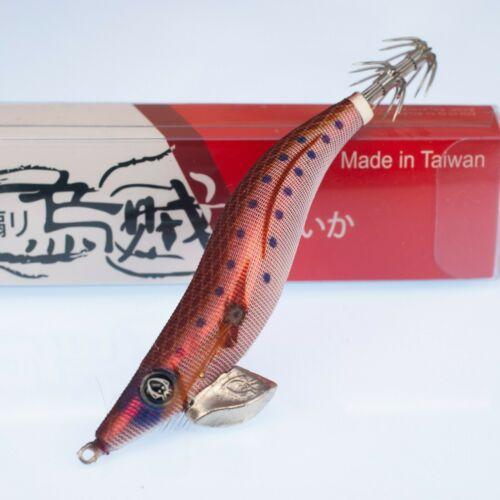 RUI Sporting Goods Fishing Baits, Lures & Flies Saltwater Lures 3.0 RUI Squid Jig KR137 SNAPPER RED BELLY UV Egi Fishing Lure