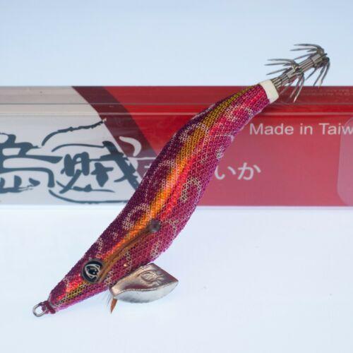 RUI Sporting Goods Fishing Baits, Lures & Flies Saltwater Lures 3.0 RUI Squid Jig KR139 RED BELLY UV Egi Fishing Lure