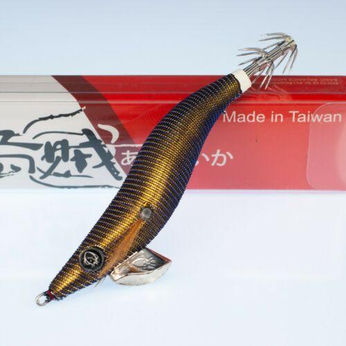 RUI 3.0 RUI Squid Jig KR22 THE RAVEN Blue Turn Silver Gold Belly Egi Fishing Lure