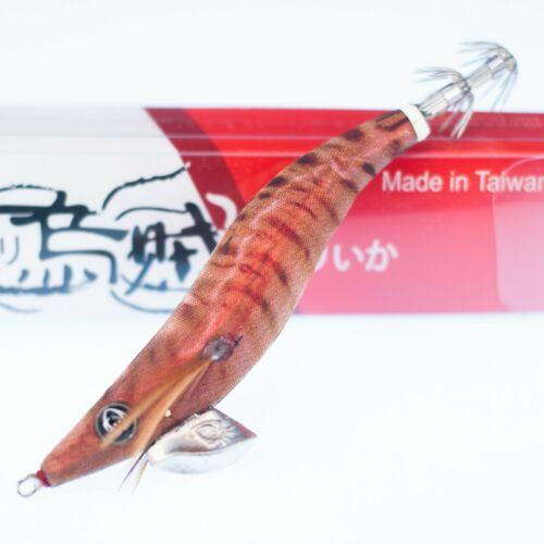 RUI Sporting Goods Fishing Baits, Lures & Flies Saltwater Lures 3.0 RUI Squid Jig RED TIGER Red Foil Egi Fishing Lure
