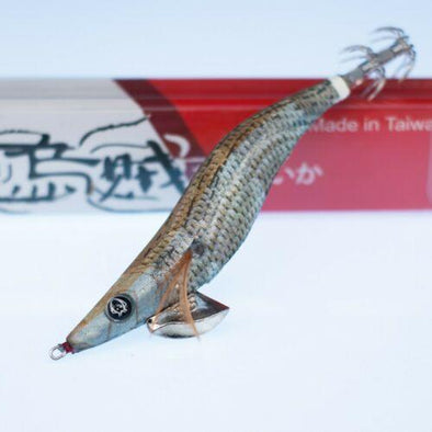 RUI Sporting Goods Fishing Baits, Lures & Flies Jigs 3.5 RUI Squid Jig KR134 GOLD BACK SILVER BELLY Egi Fishing Lure
