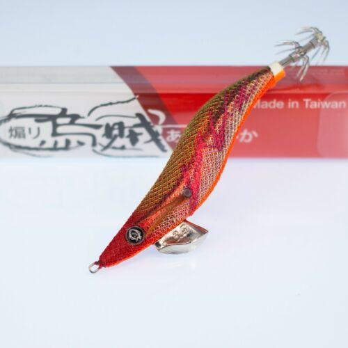 Rui Squid Jig AK20 Clear Red Belly Glow Body Size 3.0 EGI FISHING - Foto 13