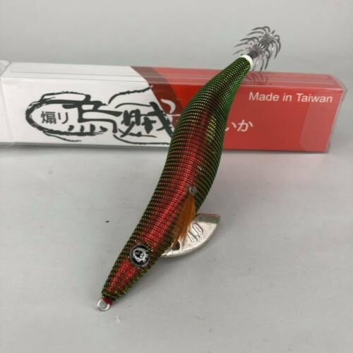RUI 4.0 RUI Squid Jig KR21 THE HULK GREEN TURN GOLD RED BELLY Egi Fishing Lure