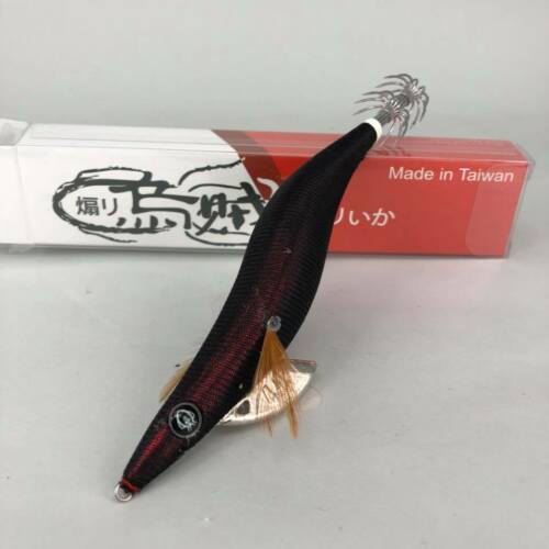 RUI 4.0 RUI SQUID JIG KR34 ALL BLACK BROTHERS RED BELLY EGI LURE