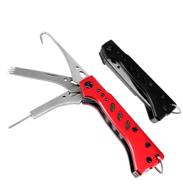 Rui Fishing Tackles 3 IN 1 Folding Eging Tool Kit Squid Spike Squid Jig Hook Adjuster