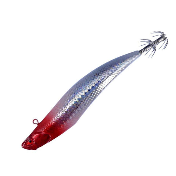 Rui Fishing Tackles RUI SQUID JIG ONES TIP RUN 110mm/26g HOLOGRAPHIC REDHEAD BOAT EGI FISHING LURE