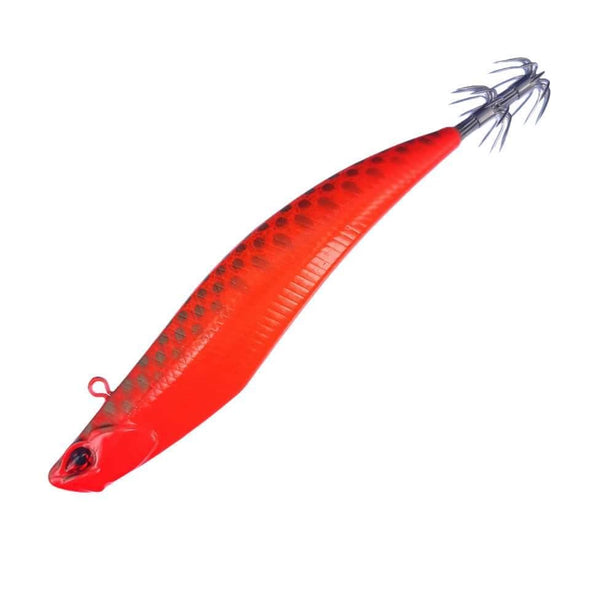 Rui Fishing Tackles SQUID JIG RUI SQUID JIG ONES TIP RUN 110mm/26g SUNRISE ORANGE BOAT EGI FISHING LURE