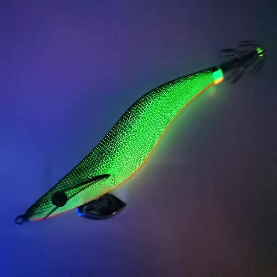 RUI Squid Jig AK03 UV and GLOW Egi Fishing Lure