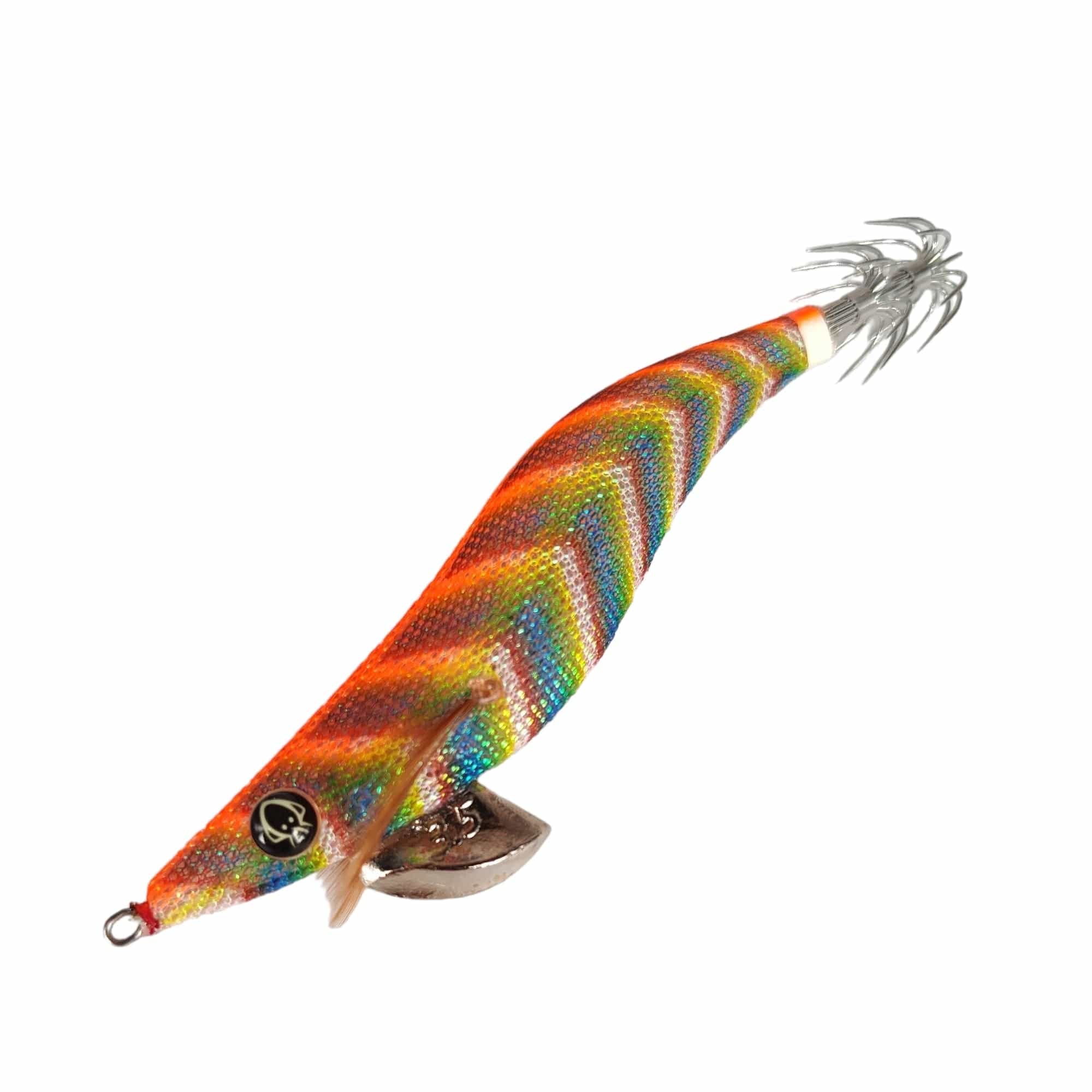 RUI Squid Jig AURORA Series 3D UV Paint KR168 EGING Fishing Lure