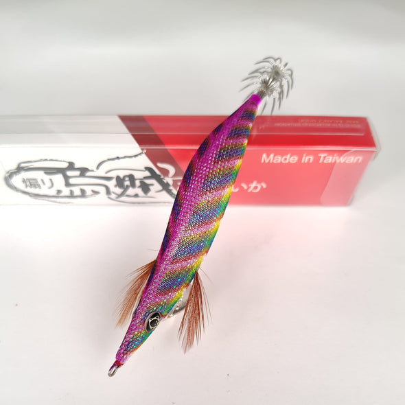 RUI RUI Squid Jig AURORA Series 3D UV Paint KR170 EGING Fishing Lure