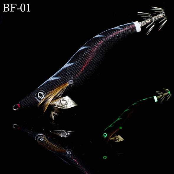 RUI Sporting Goods Fishing Baits, Lures & Flies Jigs RUI Squid Jig BUTCHER'S FURY Glow Arrow Back Egi Fishing Lure