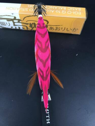 RUI Sporting Goods Fishing Baits, Lures & Flies Saltwater Lures RUI Squid Jig FIREBLOOD PINK Red Belly Egi Fishing Lure