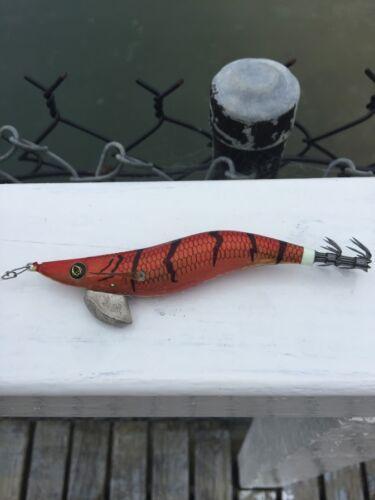 RUI Sporting Goods Fishing Baits, Lures & Flies Jigs RUI Squid Jig GS02 RED MULLET RED BELLY Egi Fishing Lure