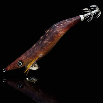 RUI SQUID JIG KR115 UV CLEAR GLOW SIZE 3.5 EGI FISHING LURE - Foto 3