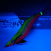 RUI RUI Squid Jig KR121 HULKBUSTER GREEN TURN GOLD RED SEE THROUGH UV GLOW Egi Fishing Lure