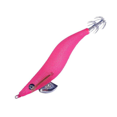 RUI Sporting Goods Fishing Baits, Lures & Flies Jigs RUI SQUID JIG KR154 PINK CLEAR GLOW UV EGI FISHING LURE