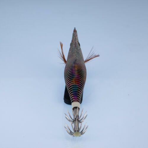 RUI Sporting Goods Fishing Baits, Lures & Flies Saltwater Lures RUI Squid Jig KR18 TREASURE ISLAND Gold Turn Silver Rainbow Belly Egi Fishing Lure