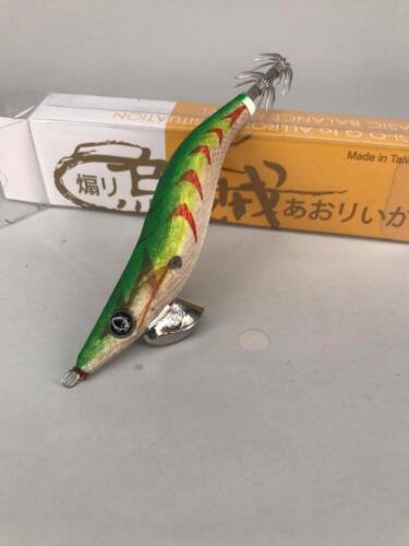 RUI Sporting Goods Fishing Baits, Lures & Flies Saltwater Lures RUI SQUID JIG KR2 SIZE 3 EGI LURE UV GOLD BELLY