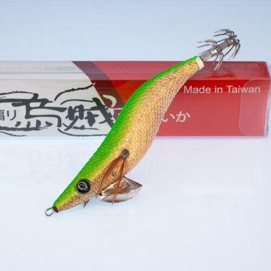 RUI Sporting Goods Fishing Baits, Lures & Flies Jigs RUI SQUID JIG KR41 GOLD BELLY GREEN BACK EGI LURE