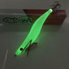 RUI RUI Squid Jig KR43 White UV Clear Glow AKA TERMINATOR Egi Fishing Lure