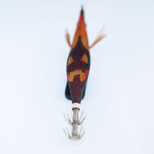 RUI Sporting Goods Fishing Baits, Lures & Flies Jigs RUI SQUID JIG KR50 Special Halloween Limited Edition Evil Pumpkin