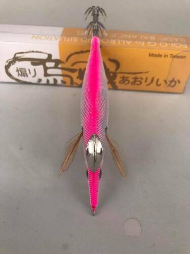 RUI SQUID JIG ABALONE FOIL GLOW KR124 GLOW SIZE 3.0 EGI FISHING - Foto 11