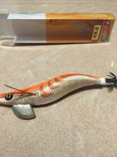 RUI RUI SQUID JIG KR8 SIZE 3.5 EGI LURE GOLD BELLY