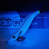RUI RUI Squid Jig KR86 Y.E.S REVENGE Clear White UV Cloth Red Foil Back Rattle Egi Fishing Lure