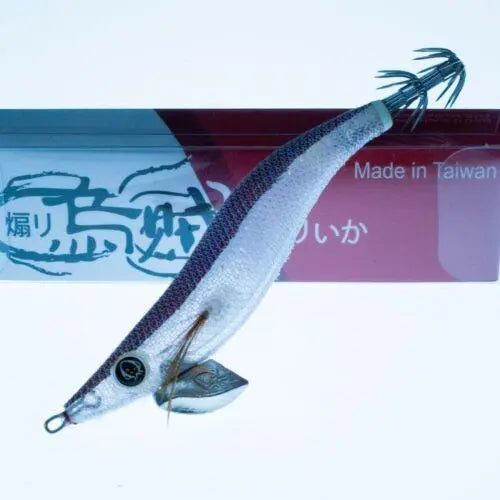 RUI KR86 Y.E.S Revenge Rattle Squid Jig side profile for Australian calamari fishing