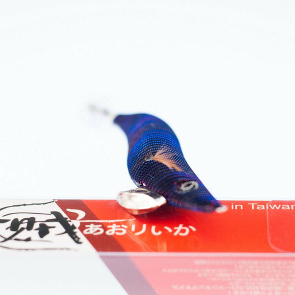 Rui RUI SQUID JIG NIGHTMARE/HAUNTED UV STRIP BLUE TURN PURPLE EGI LURE