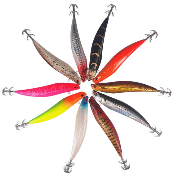 RUI RUI SQUID JIG ONES TIP RUN FULL 10 COLOURS SET BUNDLE