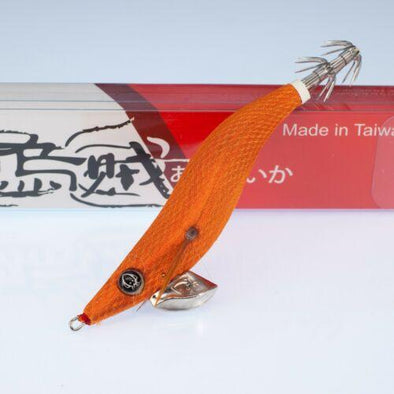 RUI Sporting Goods Fishing Baits, Lures & Flies Jigs RUI Squid Jig PUMPKIN RED BELLY Size 3 Egi Fishing Lure