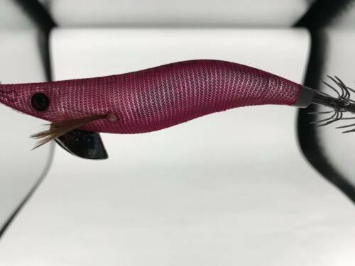 RUI Sporting Goods Fishing Baits, Lures & Flies Jigs RUI SQUID JIG WTF02 PINK CLOTH GOLD TURN SLIVER CLEAR SIZE 3.0 EGI LURE Limited