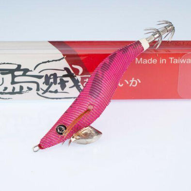 RUI Sporting Goods Fishing Baits, Lures & Flies Jigs RUI SQUID JIG WTF02 PINK CLOTH GOLD TURN SLIVER CLEAR SIZE 3.0 EGI LURE Limited